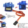 Hutomwua SG90 Micro Servo Motor, SG90 9g Servo Kit 5pcs