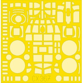 EDUCX367 1:72 Eduard Mask - Lancaster B Mk III Dambuster (for the Airfix model kit) MODEL KIT ACCESSORY