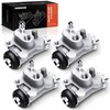 A-Premium Brake Wheel Cylinders Compatible with Honda FourTrax 300 1988-2000