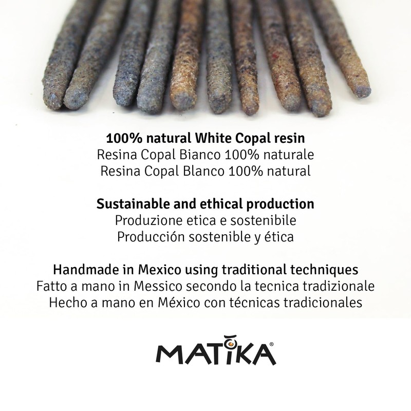 Copal Chantico Natural Incense Sticks - 100% Natural Copal Resin