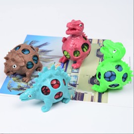 Dhjrefhhd 1PCS Dinosaur Squeeze Fidget Toys Vent Squeezing Stress Ball Stress Relief Squeeze Ball Work Pressure Release Toys (Blue)