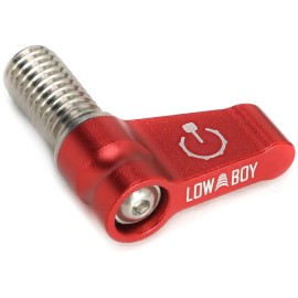 Low Boy Power Switch - M8 Thread, Red