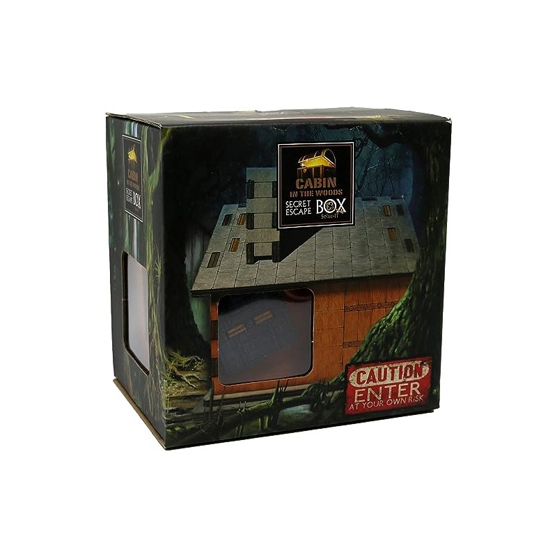 Cabin in the Woods Secret Escape Box - Fun Unusual