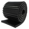 Wake Industry BGL-02 Anti-Vibration Rubber Long, Black, Thickness 0.4 x