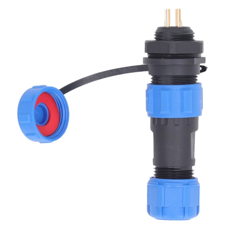 5Pcs Aviation Plug Socket IP68 Waterproof 2 Pin Aviation Connector