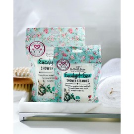 Bella & Bear Shower Steamers Eucalyptus Shower Bombs Aromatherapy, Shower Tablets - Eucalypt-Ease Shower Steamers with Essential Oils - Home Essentials Bath Bombs Tablets (7)