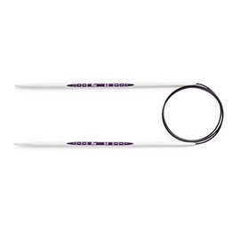 Prym Circular Knitting Pins/Needles, Ergonomic Design, 3.5mm x 60cm Length, High-performance Synthetic Material Multi-Colour, 17 x 3 x 1 cm