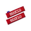 SPARCO Set of 2 Universal SPC Polyester Red Belt Pads