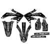 2008-2018 CRF 450 X Apache Grey Senge Graphics Base Kit Compatible with Honda