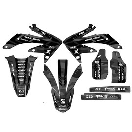 2008-2018 CRF 450 X Apache Grey Senge Graphics Base Kit Compatible with Honda