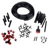 Micro Irrigation System Kit 70pc Black Includes: 23m Vinyl Pipe,