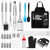 BBQ Grill Accessories Set for Outdoor Cooking – Stainless Steel