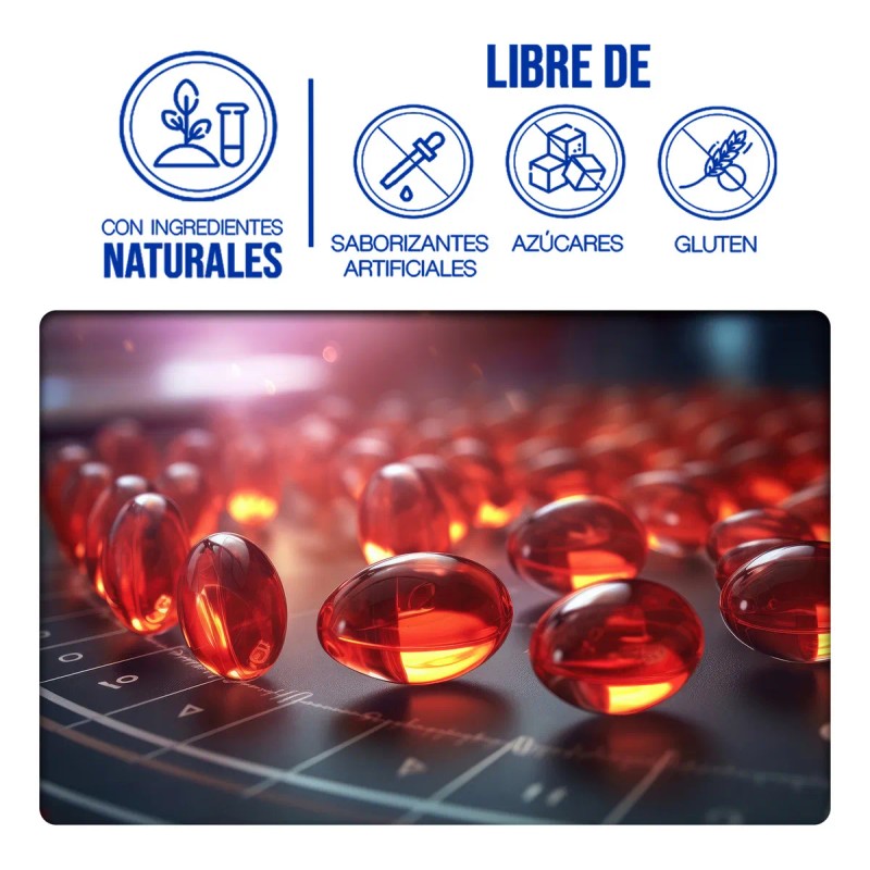 Curcuma Curcumina Omega 3 140 Softgels Maklen Sabor Sin sabor