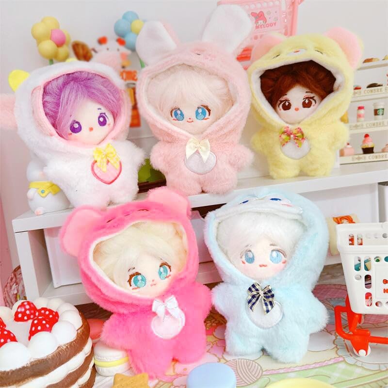 Stuffed Animal Kigurumi with Embroidery for Plushies, For 3.9 inches