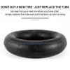 Gkikirty 2pcs 4.10/3.50-4 Inch Inner Tube Tire for Hand Truck,