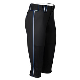 Boombah Women's Hypertech Series Fastpitch Loaded Pant Black/Royal Blue/White - Size Waist 26" (Inseam 19")