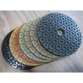 Roxx Tools 5" PREMIUM Diamond Polishing Pad 11 Piece stone counter vanity top fabrication