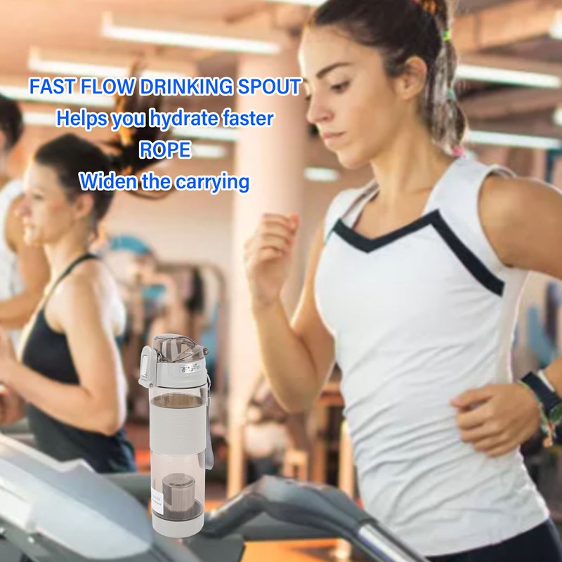 Hydrogen Water Bottle 304 Stainless Steel Alkaline Filter Leak Proof