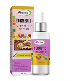 Turmeric Lemon Oil Skin Glow To Lightening Acne Dark Patches Acne Bright Skin Dark Spot Corrector Face Whitening Serum Turmeric Dark Spot Corrector Serum (3 PCS)