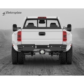 Elektroplate Baseball All Metal Black Sports Hitch Cover for Trucks and SUVs | Fits Standard 2" Trailer Hitch Receivers | Premium Weatherproof