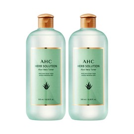 AHC Herb Solution Aloe Vera Toner 500mlX2 / AHC허브솔루션 알로에베라 토너500mlX2개