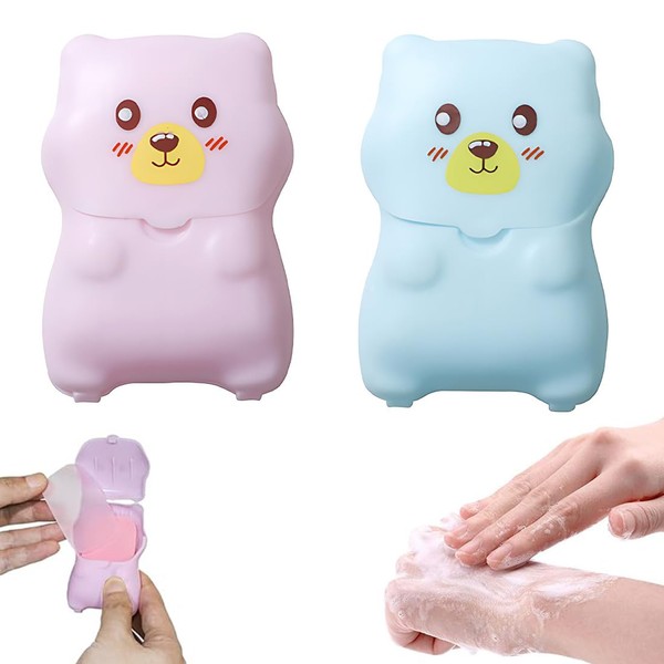 Pack of 2 100 Sheets Soap Paper Soap for On