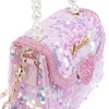 Girabrilla Fashion Bauletto, Borsetta Pochette con Maniglia di Perle e