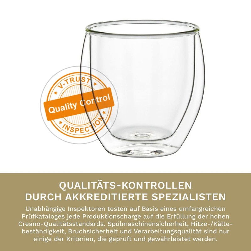 Creano DG-B Double Wall Glasses