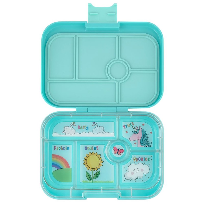 Yumbox Original Lunch Box 6 Compartment, Lavande Purple (Unicorn)