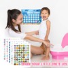 Potty Training Chart for Toddler 17 PCS Potty Training Sticker