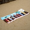 GEEZY Large Microfibre Beach Bath Towel Lightweight Sports Travel Gym
