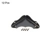 sourcing map Desk Corner Protector Table Edge Protector Cover Metal