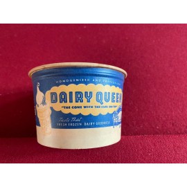 Dairy Queen 1953, Dairy Queen "Un-Used" (8 oz) Wax Paper Ice Cream Cup  (Scarce / Vintage)