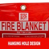 TOPEX 1.0m x 1.0m Fire Blanket Emergency Fire Blanket Home