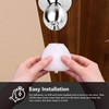 Eudemon EUDEMON 4 Pack Baby Safety Door Knob Covers Door
