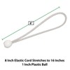 King Canopy 8-Inch Ball Bungees, Elastic is 16-inches Stretched and