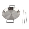 Vertical Skewer for Grill Brazilian Vertical Spit Stand Stainless Steel