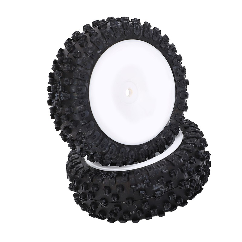 2pcs RC Car Front Tyre 12mm Hex Wheel RC Car