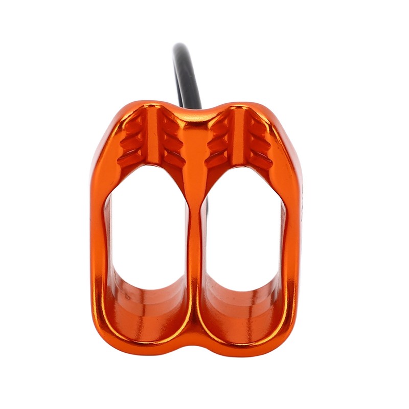 Rappel Device Aluminum Magnesium Alloy ATC Rappelling Descender for Outdoor