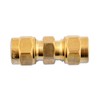 Connect 31180 Brass Straight Coupling 5/16in 10pc