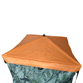 KHAMPA 5 Sided Blaze Orange Safety Blind Panels, Blind Blaze Orange Cap Cover, Includes Carrying Bag Regular Size