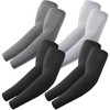 funiloth 4 Pares Mangas para Brazos, Protección Solar UV Hombres