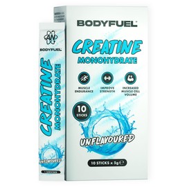 Applied Nutrition BodyFuel Creatine Monohydrate Sticks Unflavoured Creatine Powder for Strength Power & Performance Support (10 x 5g Sachets)