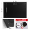 Board2by Magnetic Chalkboard Black Board 24 x 36, Large Chalk