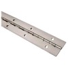 Merriway BH07638 Piano Hinge Satin Chrome 6 Inch x 1.1/4
