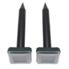 2PCS Ultrasonic Solar Snake Mouse Pest Rodent Repeller Anti Mosquito