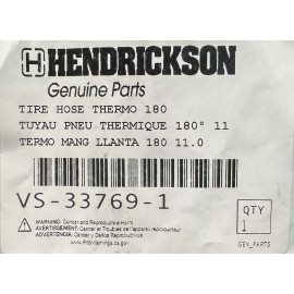 Hendrickson VS-33769-1  / VS-31504-1 Genuine Hendrickson 180° Thermoplastic Tire Hose - New