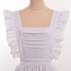 GRACEART Edwardian Viktorianisch Maid Schürze (Reine Baumwolle)