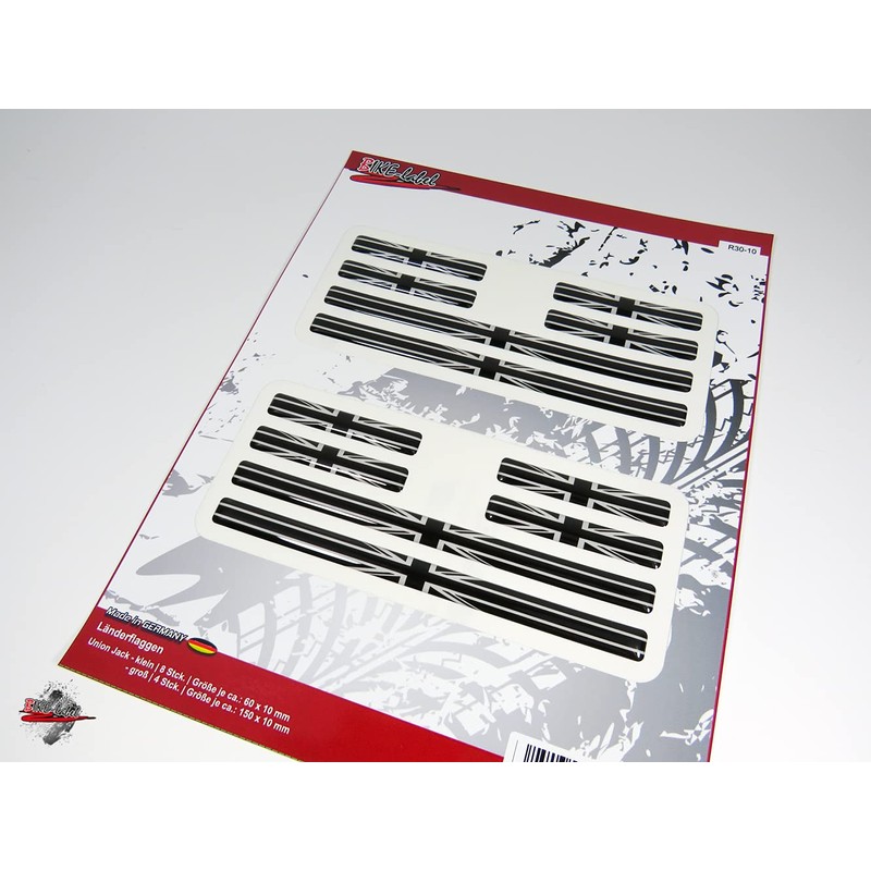 BIKE-label Union Jack 3D Car Sticker England Sticker 300556VA
