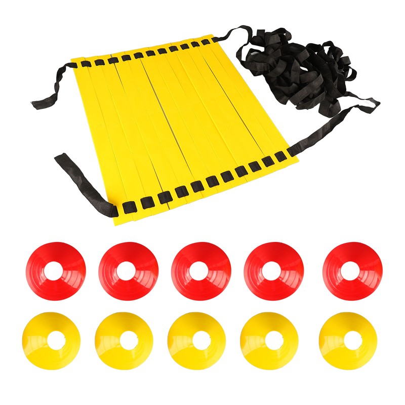 Speed Agility Train Kit Agility Football Ladder Soccer Cones Training